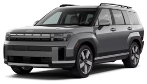 2025 Santa Fe Magnetic Gray Metallic